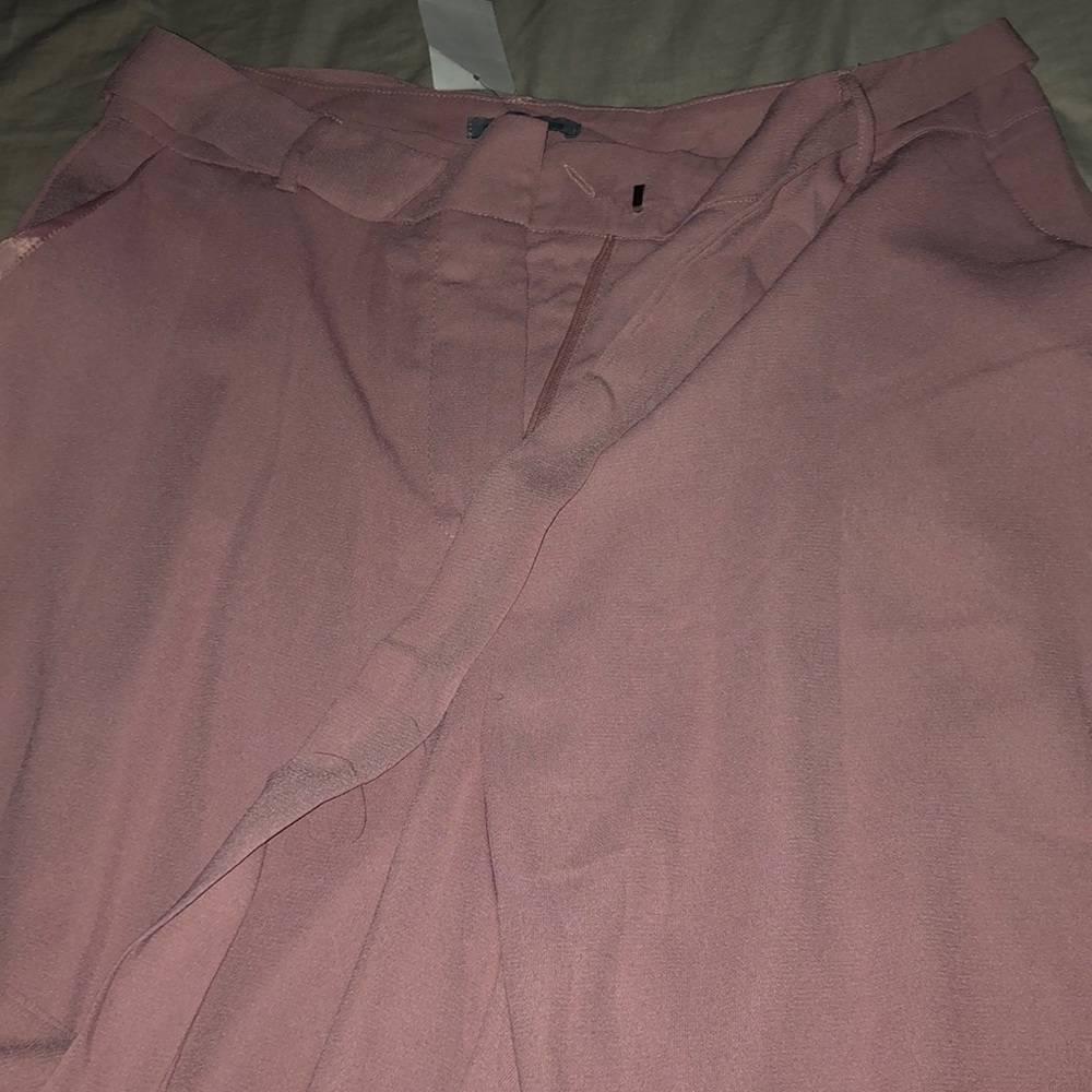 Pink work pants
